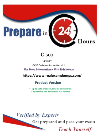 Valid Cisco 400-051 Exam dumps - 400-051 Exam Study Guide