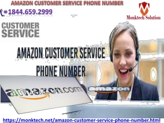 Avail effective service with Amazon customer service phone number team 1844.659.2999