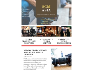 Video Production Company Malaysia