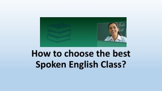 Spoken English Institutes in Hyderabad