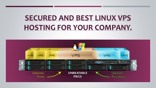 Secured and Best Linux VPS hosting for your company