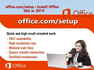 office.com/setup - Install Office 365 or 2019