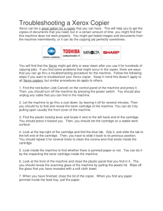 How to Remove Xerox Toner From Clothing