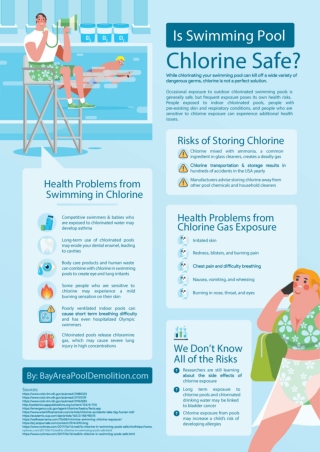 Is Swimming Pool Chlorine Safe?