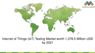 Internet of Things (IoT) Testing Market worth 1,378.5 Million USD by 2021