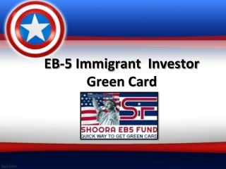 Investor Visa USA, Immigrant Investor Visa USA – Shoora EB-5