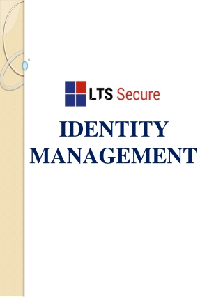 LTS Secure Identity Management