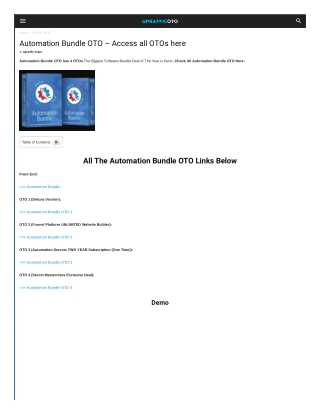 Automation Bundle OTO