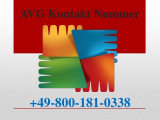 AVG Kontakt Nummer 49-800-181-0338