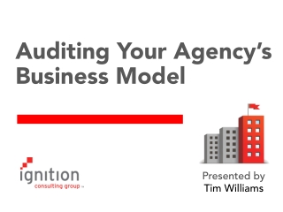 Auditing Your Agency's Business Model