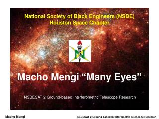 National Society of Black Engineers (NSBE) Houston Space Chapter