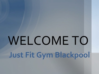 Now Fit Yourself with the Personal Training in Blackpool