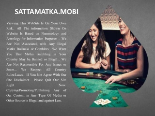 Satta Matka Online Play Games Results