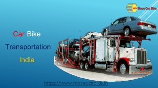 Car Bike Transportation India