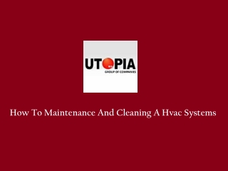 Hvac Equipments Manufacturer