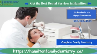 Get the Best Dental Services in Hamilton