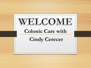 Get Colonic Irrigation in Cheltenham