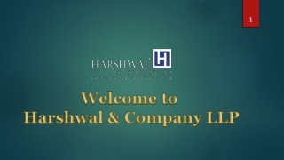 Virtual CFO Services - Harshwal & Company LLP