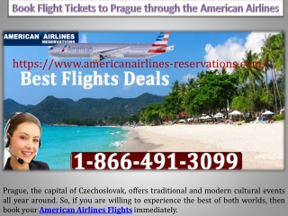 Book Flight Tickets to Prague through the American Airlines