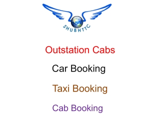 Outstation Cabs service provider in India - ShubhTTC