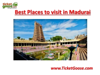Best Places to visit in Madurai