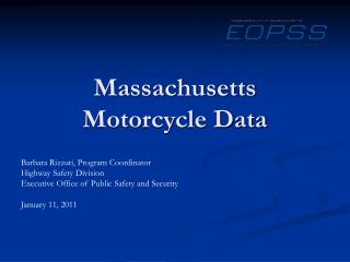 Massachusetts Motorcycle Data