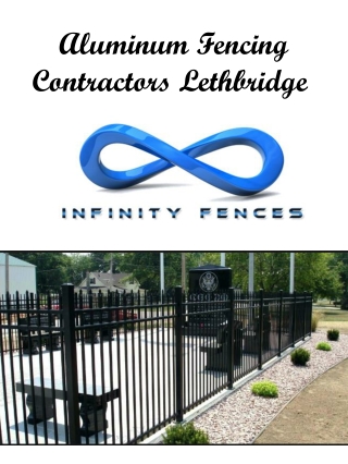 Aluminum Fencing Contractors Lethbridge