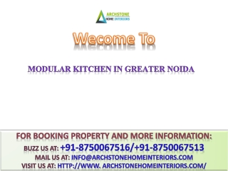 Modular kitchen and Wardrobe@# 91 875 006 7516 #$ in Greater Noida