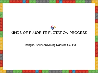 Kinds of Fluorite flotation process