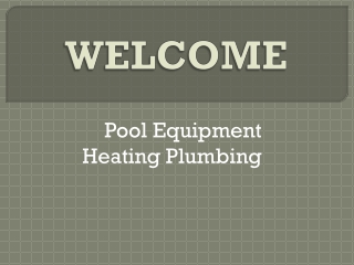 Get Pool Equipment in Croydon North