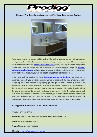 Mirrors In Bathroom – Very Important Role To Play