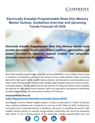 Electrically Erasable Programmable Read Only Memory Market