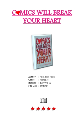 [Free Download] PDF eBook and Read Online Comics Will Break Your Heart By Faith Erin Hicks
