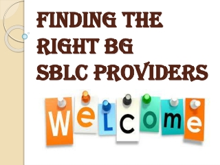 How Lease BG SBLC Providers Help You?