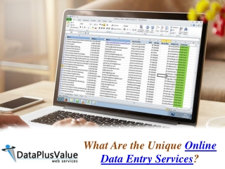 Select the Best Data Entry Service Professional