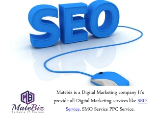 Advantages of Buying Affordable SEO Services from Matebiz