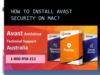 How To Install Avast Security On Mac?