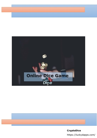 Online Dice Game