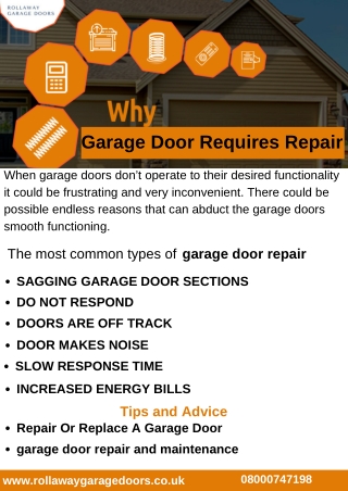 Garage Door Requires Repair
