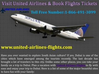 Visit United Airlines & Book Flights Tickets
