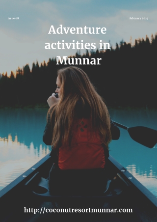 Adventure activities in Munnar
