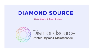 HP Printer Repair and Maintenance - Diamond Source