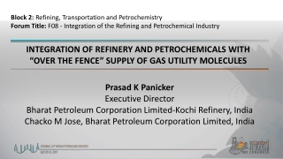 Integration of Refining and Petrochem Industry