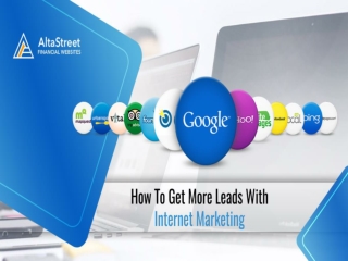 How Internet Marketing Agency Can Generate More Leads to Your Financial Website?