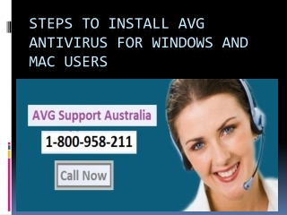 Steps To Install AVG Antivirus For Windows And Mac Users