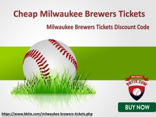 Milwaukee Brewers Tickets | Milwaukee Brewers Tickets Promo Code
