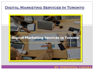 Digital Marketing Services in Torronto