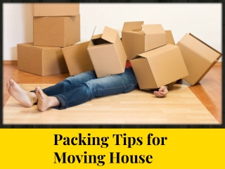 Packing Tips for Moving House