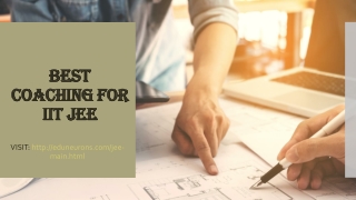 Best Coaching for IIT JEE