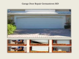 Garage Door Repair Germantown MD